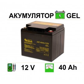 Акумулятор GEL 40Аh 12V Altek