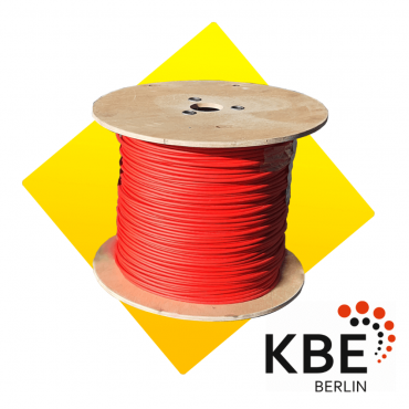 Кабель для сонячних батарей KBE 4мм, червоний (Німеччина) 