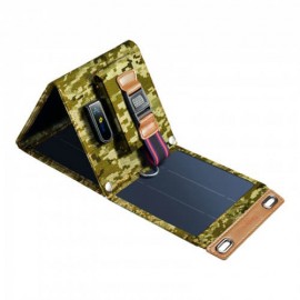 Портативний розкладний зарядний пристрій Altek ALT-120 Military сонячна панель