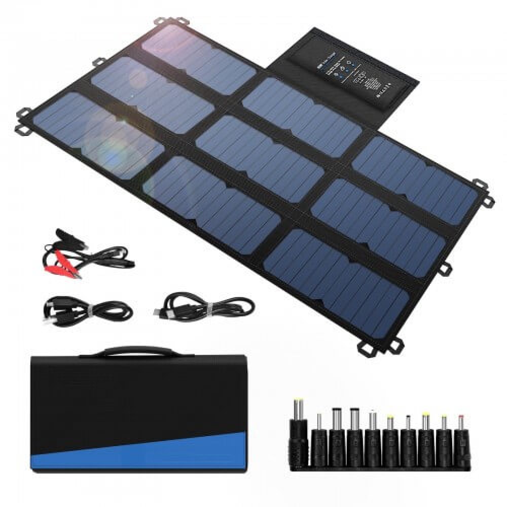 Портативний розкладний зарядний пристрій Altek ALT-63 сонячна панель