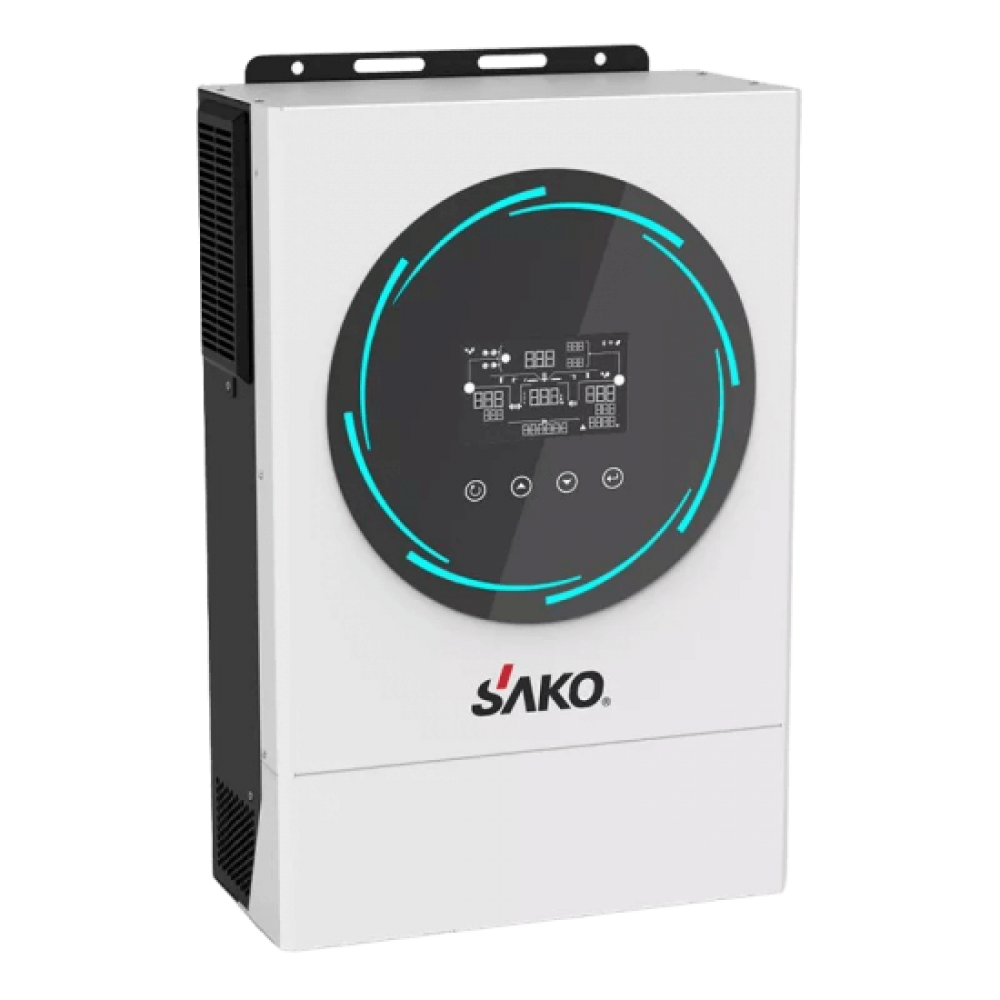 Гібридний інвертор Sako SUNPOLO 6 kW/48V+120A Mppt