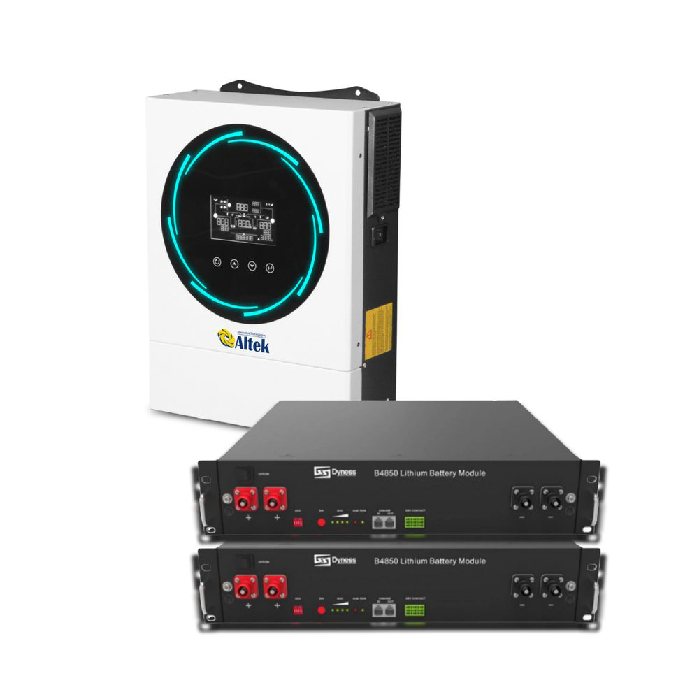 Автономна станція Atlas 6 кВт - 48В,  Dyness B4850 - 2.4 кBт -2 шт. (6 kw / 4.8 kWh)  