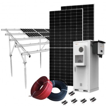 Гібридна сонячна електростанція 30 кВт BSM bluesun -outdoor Зовнішня