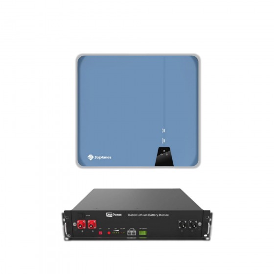 Гібридна станція Solplanet ASW 6K-H-S2, Dyness B4850, 48V – 2.4 кВт (6kw/2.4kWh)