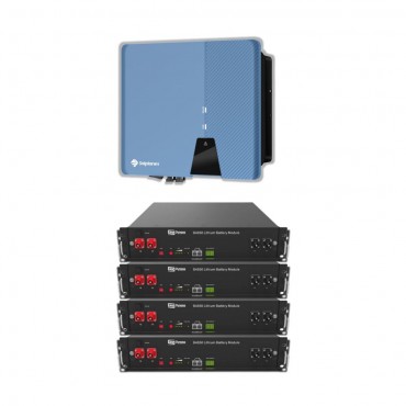 Гібридна станція Solplanet ASW 6K-H-S2, Dyness B4850, 48V – 2.4 кВт - 4шт. (6kw/9.6kWh)