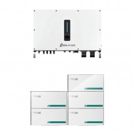 Гібридна сонячна станція Stromherz S-30K-3Р-40А-ESS-UA HOME, BMS SMH-800V-3,84kWh, 15,36 кВт (4 шт.) GEN3 HOME ( 30 кВт / 15,36 кВт·год)