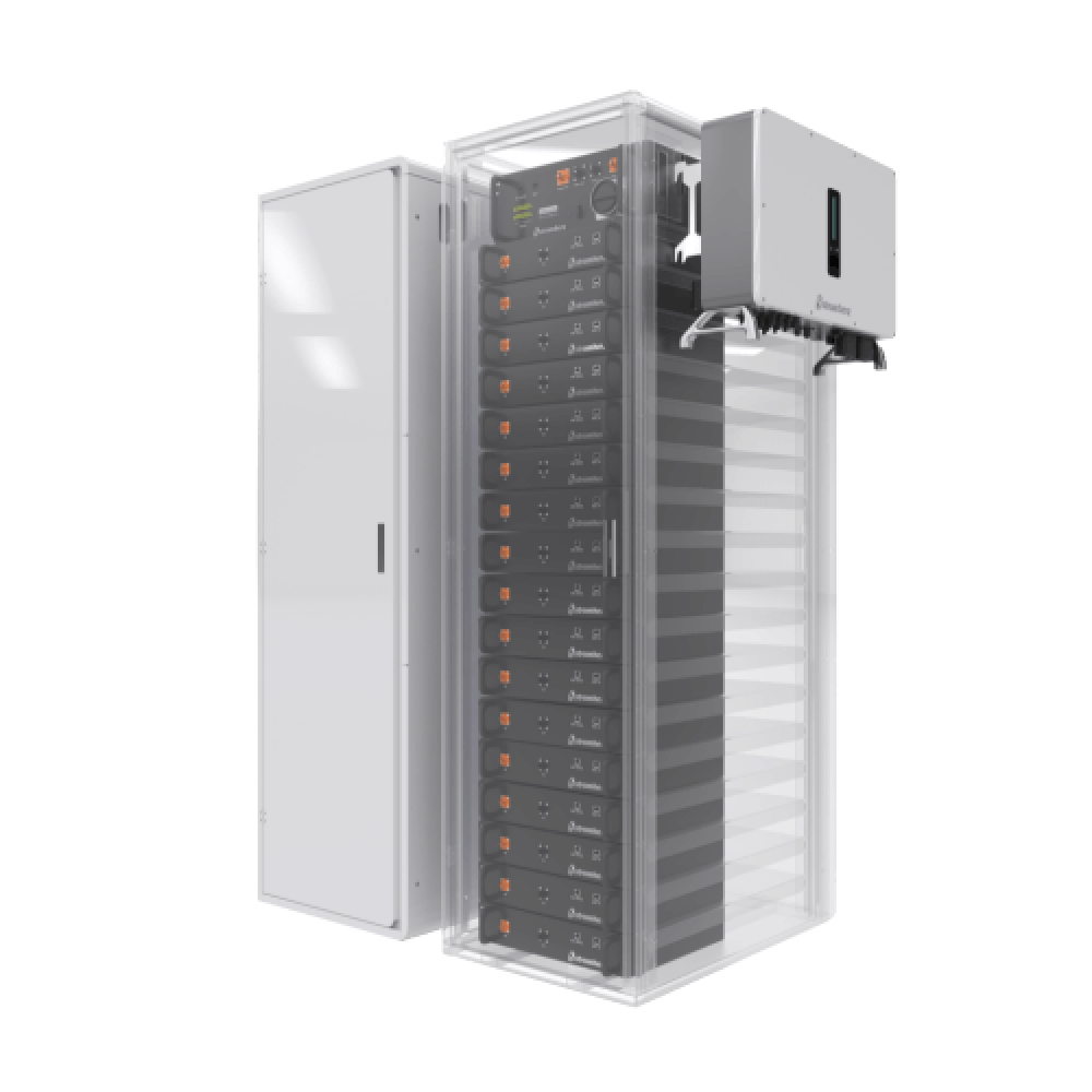 Гібридна сонячна станція Stromherz S-30K-3Р-40А-ESS-UA (GEN3) , Stromherz SС-24-3,84kWh (GEN3)  — 17 шт. ( 30 кВт / 65,28 кВт·год)