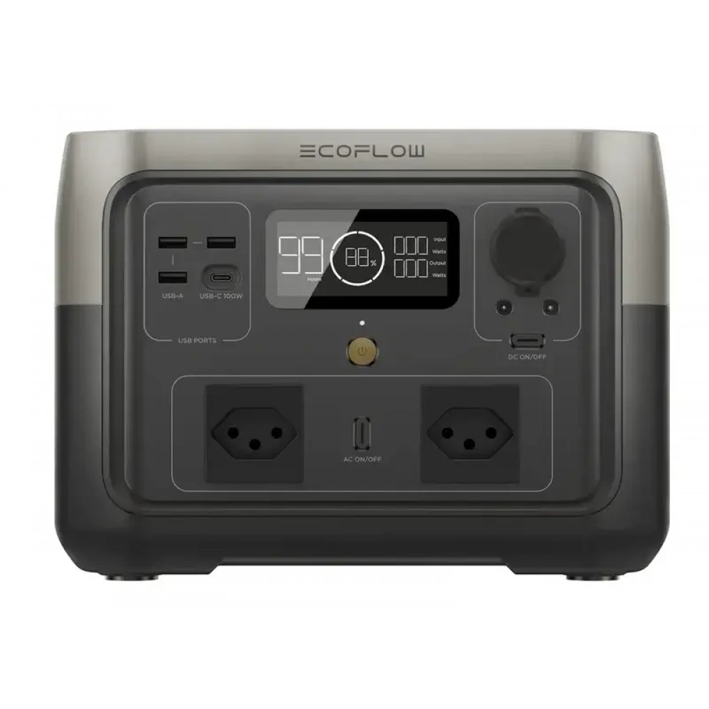 Зарядна станція EcoFlow RIVER 2 Max (512 Вт·год) - Switzerland Version