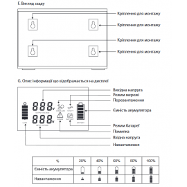 Автономний перетворювач напруги Altek ASU12 1000W DC12V з зарядним пристроєм