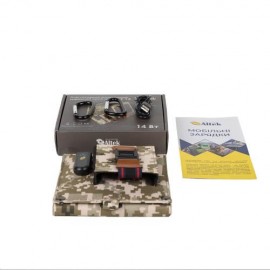 Портативний розкладний зарядний пристрій Altek ALT-120 Military сонячна панель