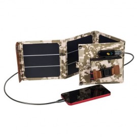 Портативний розкладний зарядний пристрій Altek ALT-120 Military сонячна панель