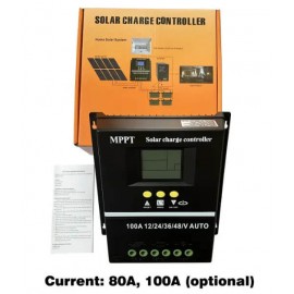  Контролер заряду АКБ 100А 12/24/36/48v Solar Charge Controller