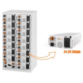 Гібридна сонячна електростанція 100 кВт BSM Bluesun