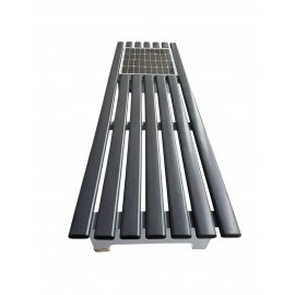 Лавка з сонячними панелями «SmartEcoRest» для заряджання гаджетів